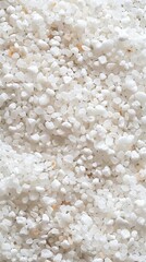 white sea salt sand uniform particles texture background