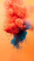 abstract, fire, blue, red, smoke, explosion, color, texture, art, black, flame, light, sky, watercolor, orange, water, paint, yellow, cloud, hot, energy, ink, colorful, bright, white