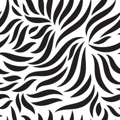 black and white seamless pattern