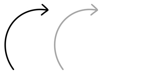 Monochrome Upward Arrow Monochrome Curved Arrow Monochrome Up Curved Arrow Marker Arrow Monochrome Scribble Arrow Hand Drawn Arrow Set Collection Black Arrow White Arrow Grey Arrow