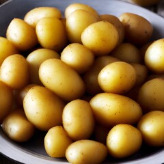 potatoes in a bowl