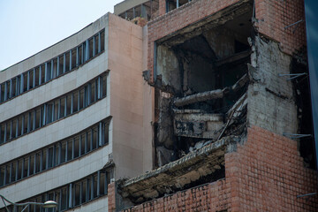 Yugoslav Ministry of Defence building, Yugoslav General Staff, Belgrade, Serbia