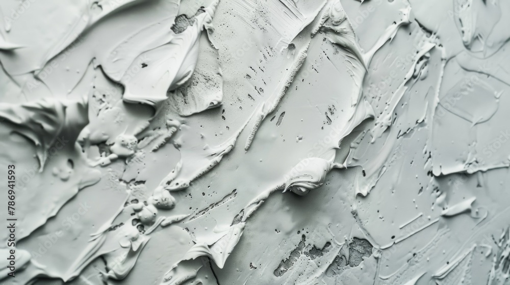 Poster close up of white paint on a wall. suitable for background or texture use
