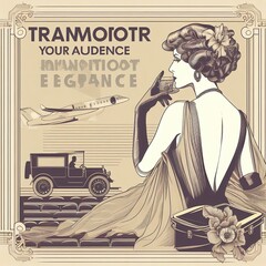 Retro Revival Vintage Fashion Elegance
