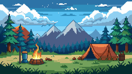 Camping and svg file