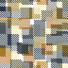 Seamless pattern with squares. Abstract modern background with geometric Modern geometric artwork.