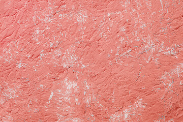 Coral Hue with Grunge Texture, Perfect Copyspace for Creative Designs.