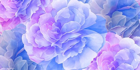 Water color style Flower - obrazy, fototapety, plakaty