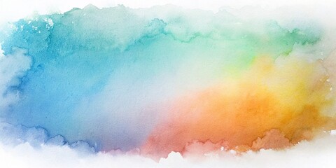 Gradient watercolor Backgrodund. Water color style gradient Background - obrazy, fototapety, plakaty