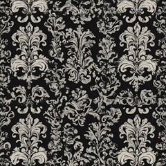seamless damask pattern