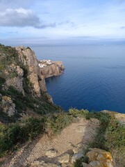 view from the sea