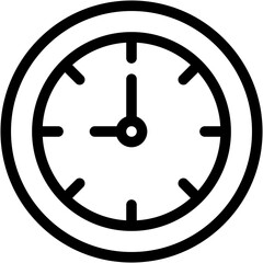 clock, office, time, alarm Icon