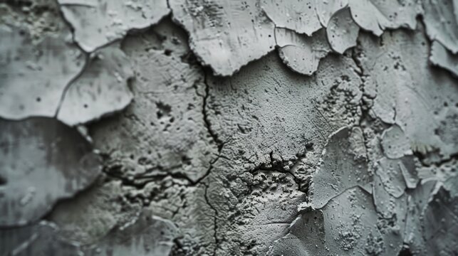 A black and white photo of peeling paint. Ideal for texture backgrounds