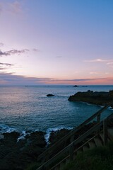 Obraz premium sunset over the sea