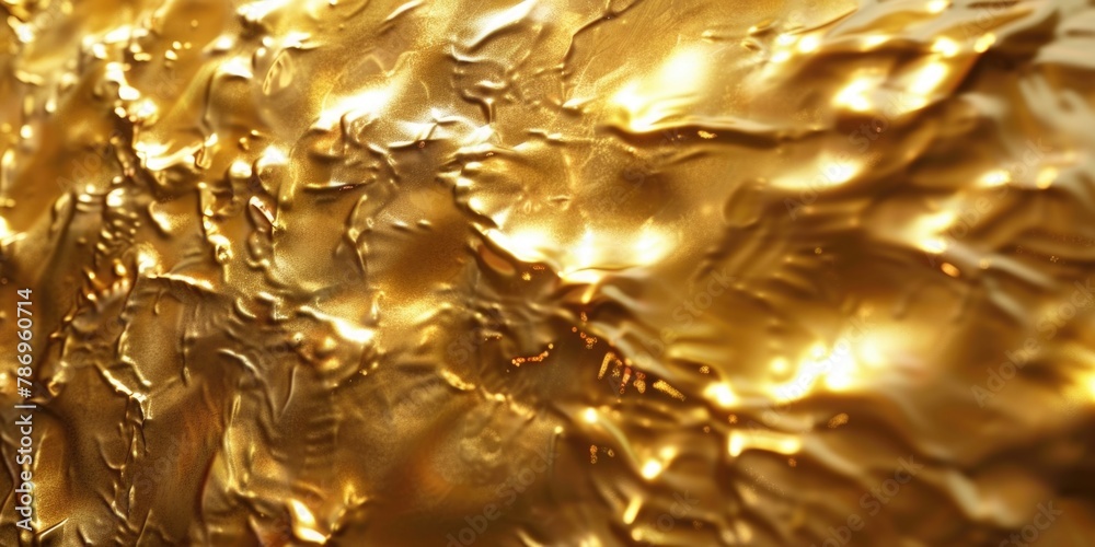 Poster a detailed close up of a gold wall clock. suitable for time management concepts
