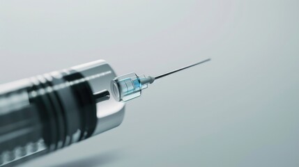 An apple with a needle sticking out, caution advised