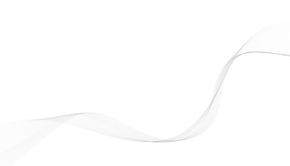 Abstract vector background with grey wavy lines
