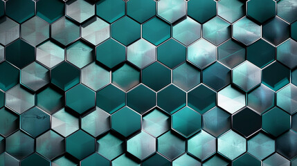 Zigzag lines in lime and olive with navy dashes on gray suggest organic digital fusion.