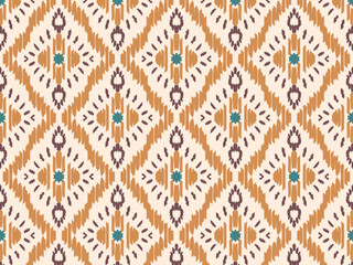 backgroundIkat Flower Pattern Ethnic Geometric native tribal boho motif aztec textile fabric carpet mandalas African