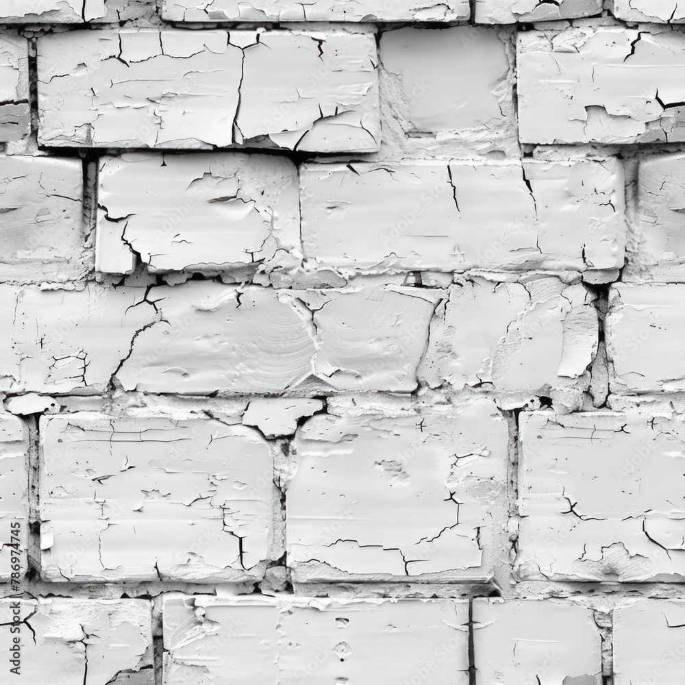 Poster a monochrome image of a brick wall. suitable for architectural projects