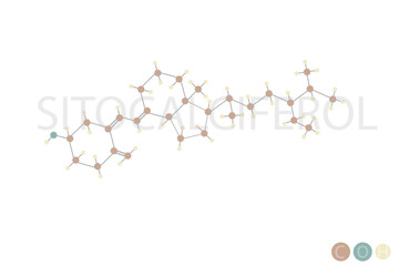 sitocalciferol molecular skeletal chemical formula