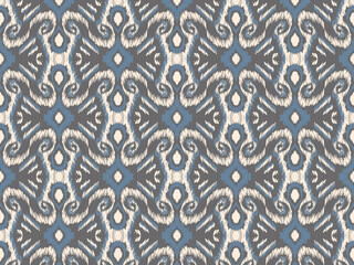 backgroundIkat Flower Pattern Ethnic Geometric native tribal boho motif aztec textile fabric carpet mandalas African