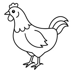 hen and chicken isolated mascot,hen silhouette,hen vector,icon,svg,characters,Holiday t shirt,black hen drawn trendy logo Vector illustration,eggs line art on a white background