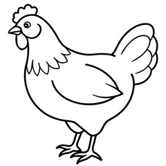 hen and chicken isolated mascot,hen silhouette,hen vector,icon,svg,characters,Holiday t shirt,black hen drawn trendy logo Vector illustration,eggs line art on a white background