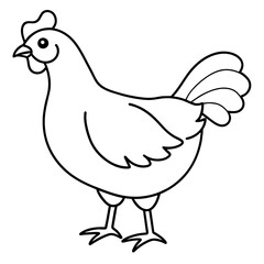 hen and chicken isolated mascot,hen silhouette,hen vector,icon,svg,characters,Holiday t shirt,black hen drawn trendy logo Vector illustration,eggs line art on a white background
