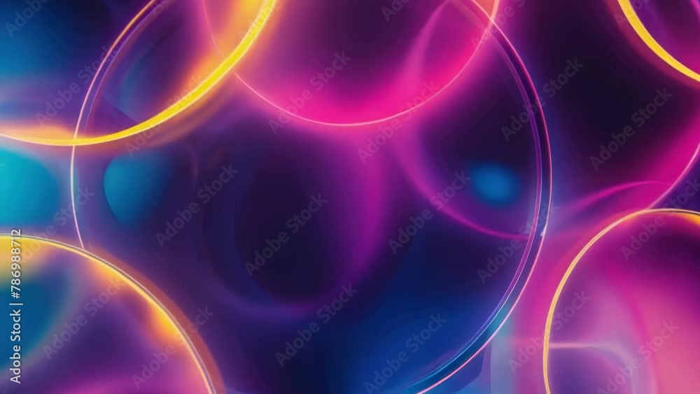 Poster A close up image of a bunch of circles. Great for abstract backgrounds.