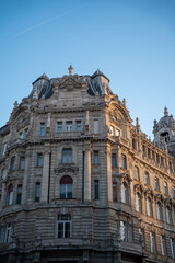 Fototapeta na wymiar Architecture in Budapest 