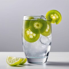 A shot with grapes and cutrus