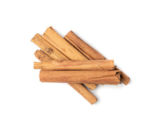 Ceylon Cinnamon Isolated, Cinnamomum Verum Bark, Zeylanicum, Real Original Cinnamon Sticks