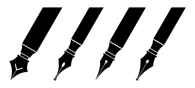 various pen nib icon