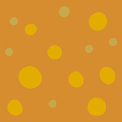 Earthy color decorated with bright orange spot background