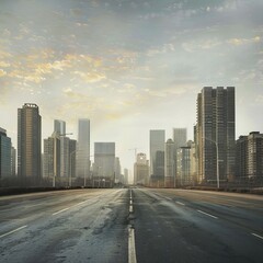 Fototapeta premium traffic at night