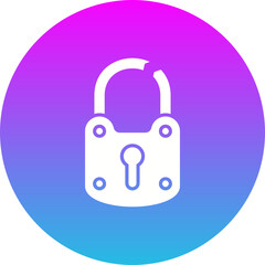 Broken Lock Icon