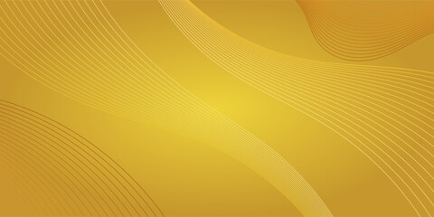 abstract wavy lines for background, backdrops, wallpaper - gold
