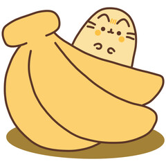 illustration of a banana