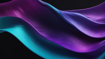 Fototapeta premium Vibrant Wave Motion, Abstract Colorful Energy Flow Design Vibrant