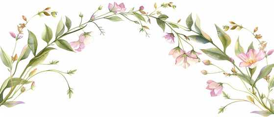 Obraz na płótnie Canvas a picture of a floral arrangement with pink flowers
