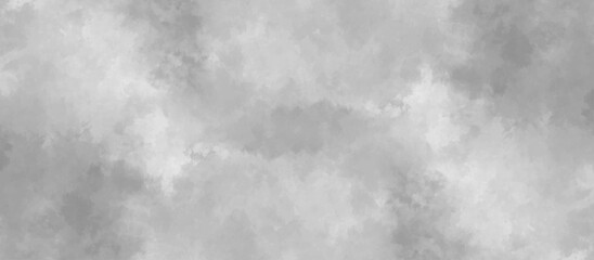 Abstract gray background soft white watercolor grunge texture. fog design with white smoke texture overlays. smoky effect for photos design. Vintage or grungy of White Concrete Texture.