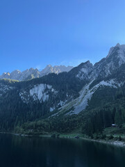 Landscape of a lake of Austria