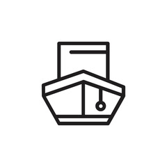 Simple Set of Public Transport Related Vector Line Icons. Contains Icons like Taxi, Train, Tram and more. Editable stroke