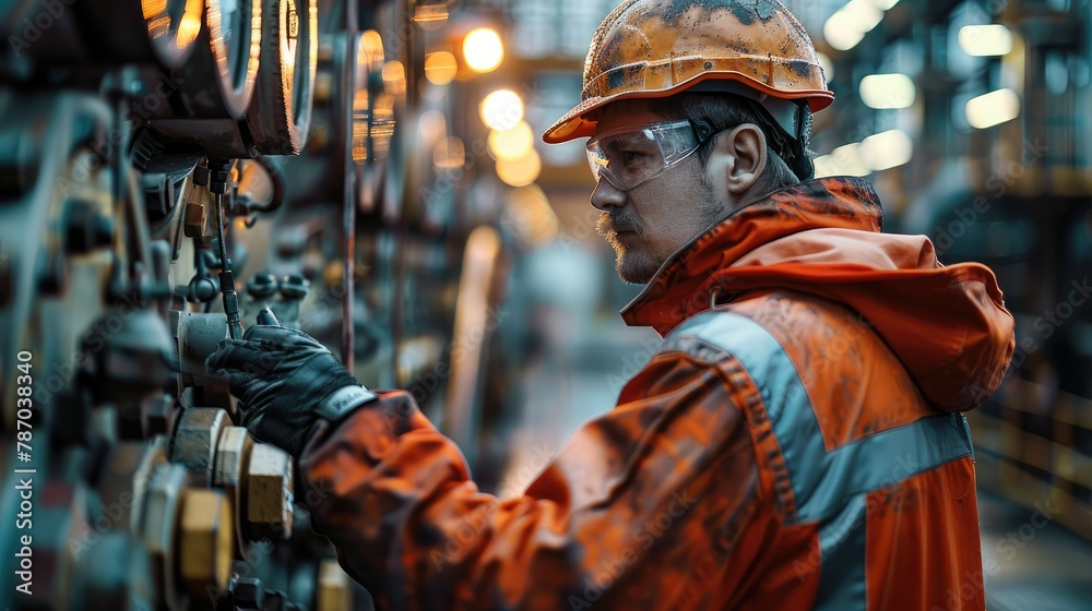 Poster engineer is specialized in the decommissioning of power plants and industrial services in the energy