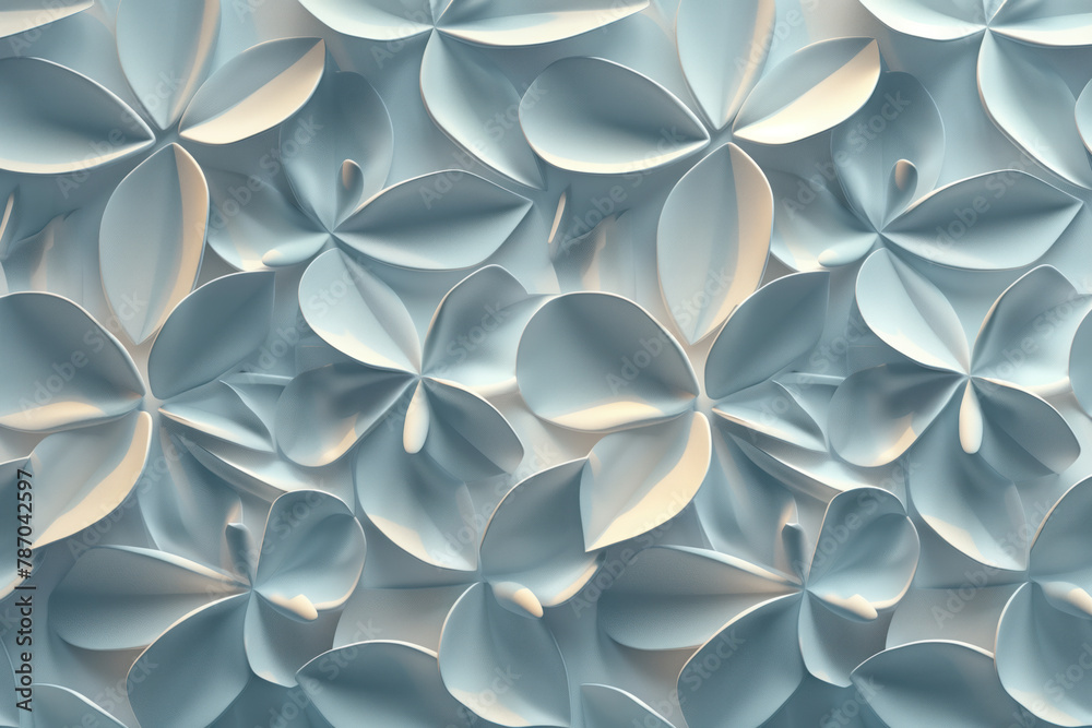 Poster sophisticated abstract 3d pattern. background image. created with generative ai technology.