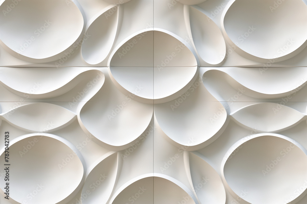 Poster sophisticated abstract 3d pattern. background image. created with generative ai technology.