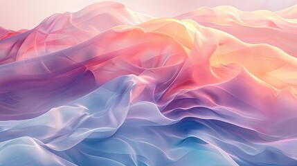 Soft gradient background in pastel colors