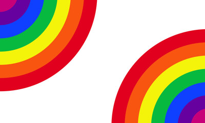 Abstract rainbow background, colorful stripes. Vector illustration