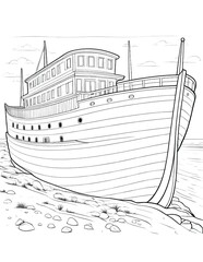 Noah's Ark Coloring Pages